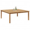 Stolik kawowy Brązowy 110 x 110 x 45 cm Lite drewno teakowe