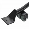 Rolki meblowe 4 szt. z podnośnikiem 13,5x13,5x6 cm Stal 1300 kg