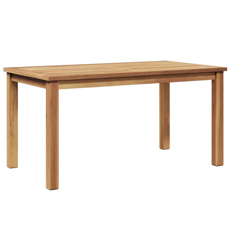 Stolik kawowy Brązowy 90 x 50 x 45,5 cm Lite drewno teakowe