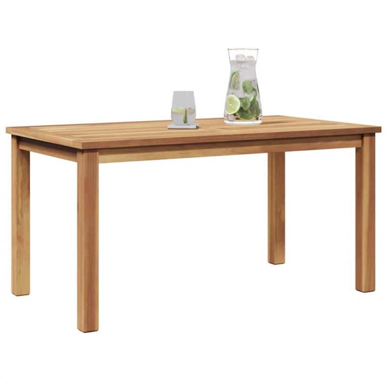 Stolik kawowy Brązowy 90 x 50 x 45,5 cm Lite drewno teakowe