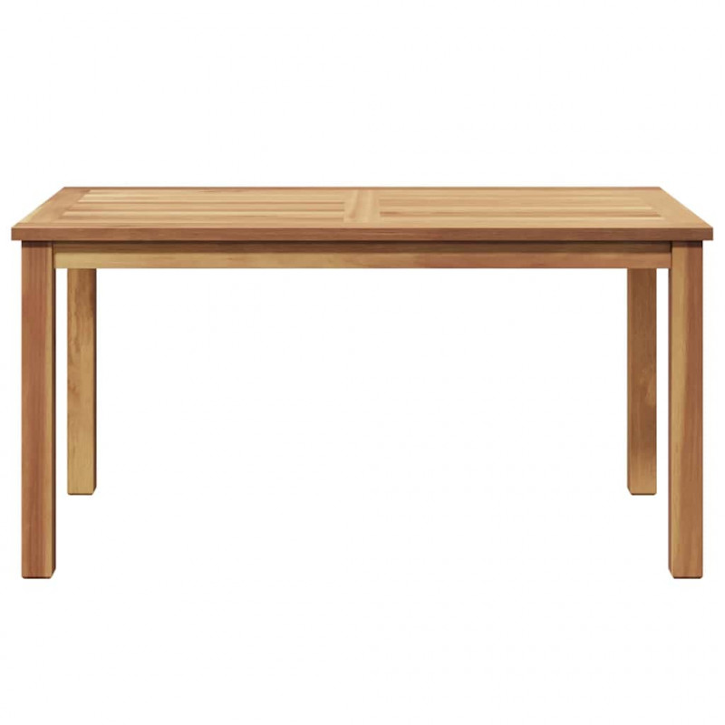 Stolik kawowy Brązowy 90 x 50 x 45,5 cm Lite drewno teakowe