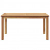 Stolik kawowy Brązowy 90 x 50 x 45,5 cm Lite drewno teakowe