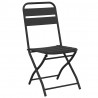 Zestaw bistro 3 pcs Antracyt Stal