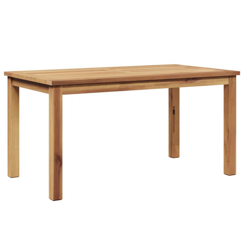 Stolik kawowy Brązowy 90 x 50 x 45,5 cm Lite drewno teakowe