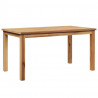 Stolik kawowy Brązowy 90 x 50 x 45,5 cm Lite drewno teakowe