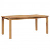 Stolik kawowy Brązowy 110 x 55 x 45 cm Lite drewno teakowe