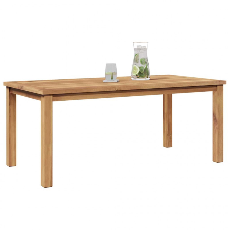 Stolik kawowy Brązowy 110 x 55 x 45 cm Lite drewno teakowe