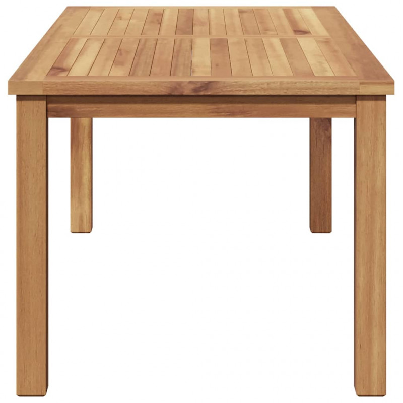Stolik kawowy Brązowy 110 x 55 x 45 cm Lite drewno teakowe