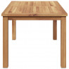 Stolik kawowy Brązowy 110 x 55 x 45 cm Lite drewno teakowe