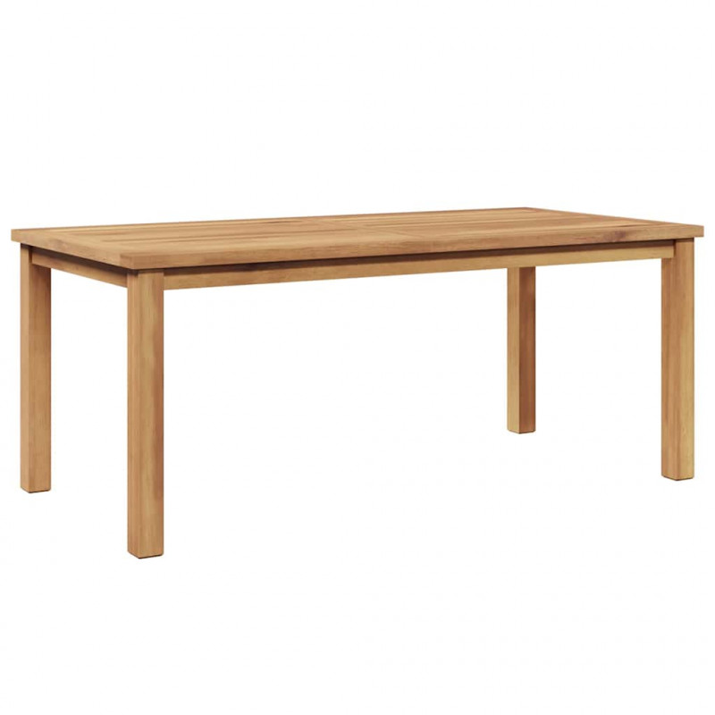 Stolik kawowy Brązowy 110 x 55 x 45 cm Lite drewno teakowe