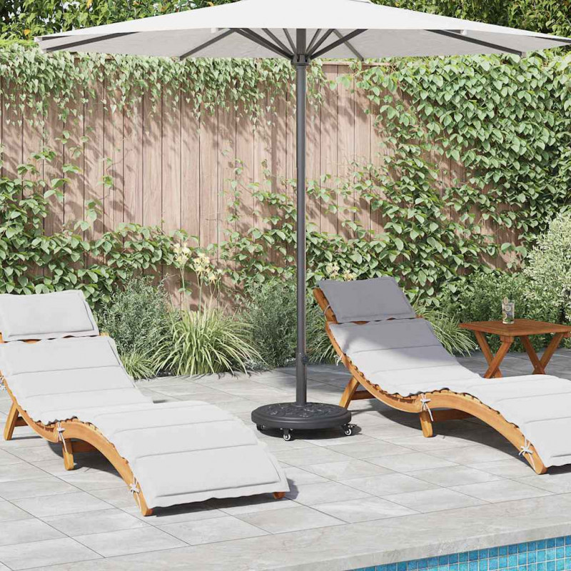 Podstawa do parasola Art Deco Czarny Ø 45 x 39,5 cm Żelazo