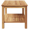 Stolik kawowy Brązowy 90 x 50 x 45 cm Lite drewno tekowe