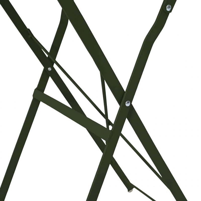 Stolik bistro Ciemna zieleń Ø 50 x 71 cm