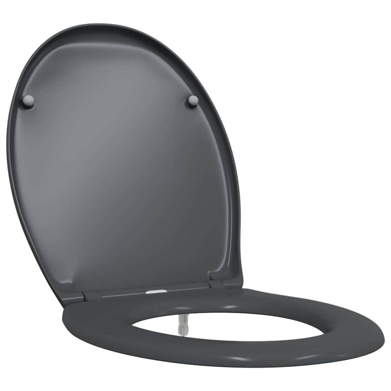 Deska toaletowa Antracyt 47 x 37 x 4 cm Duroplast