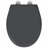 Deska toaletowa Antracyt 47 x 37 x 4 cm Duroplast