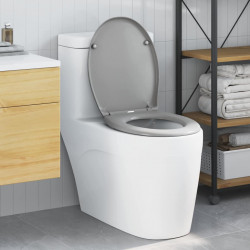 Deska toaletowa Szary 47 x 37 x 4 cm Duroplast