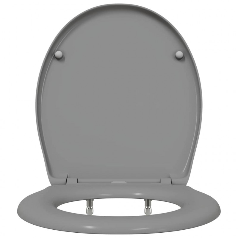 Deska toaletowa Szary 47 x 37 x 4 cm Duroplast