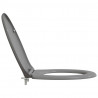 Deska toaletowa Szary 47 x 37 x 4 cm Duroplast