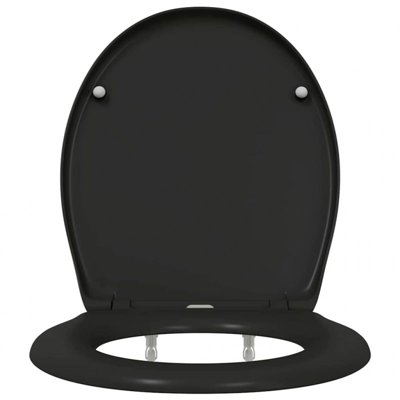 Deska toaletowa Czarny 47 x 37 x 4 cm Duroplast