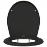 Deska toaletowa Czarny 47 x 37 x 4 cm Duroplast