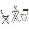 Składany zestaw bistro 3 pcs Las Stal