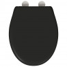 Deska toaletowa Czarny 47 x 37 x 4 cm Duroplast