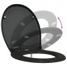 Deska toaletowa Czarny 47 x 37 x 4 cm Duroplast