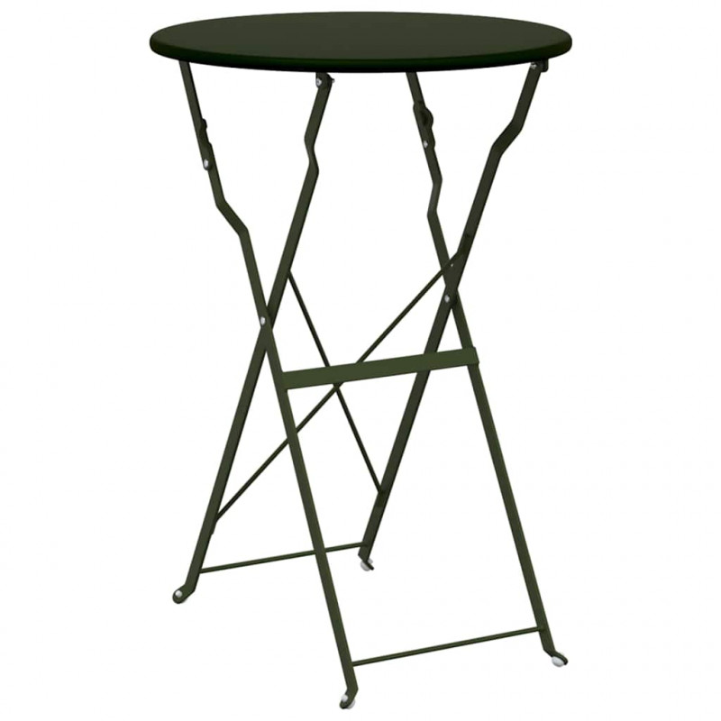 Składany zestaw bistro 3 pcs Las Stal