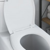 Deska toaletowa Biały 47 x 37 x 4 cm Duroplast