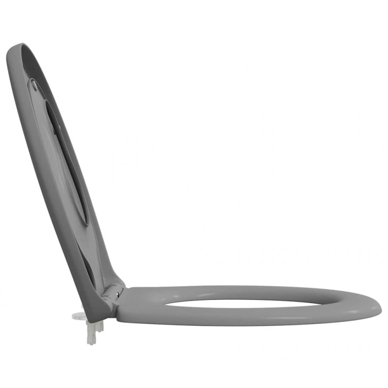 Deska toaletowa Szary 47 x 37 x 4 cm Duroplast