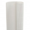 Ogrodzenie Ogrodowe Dwustronne Białe 1,8x3 m PVC