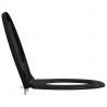Deska toaletowa Czarny 47 x 37 x 4 cm Duroplast