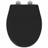 Deska toaletowa Czarny 47 x 37 x 4 cm Duroplast