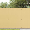 Ogrodzenie Ogrodowe Dwustronne Żółte 1,8x3 m PVC