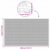 Ogrodzenie Ogrodowe Dwustronne Żółte 1,8x3 m PVC