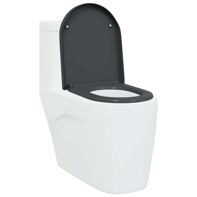 Deska toaletowa Antracyt 49 x 36 x 4 cm Duroplast
