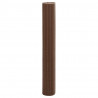 Ogrodzenie dwustronne brązowe 1,8x3 m PVC