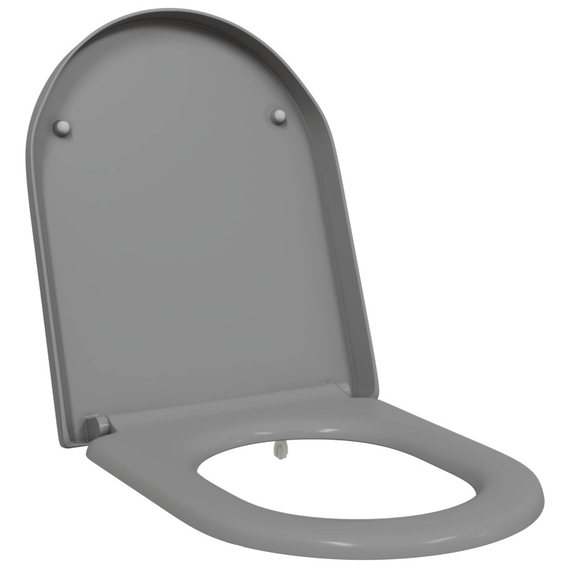 Deska toaletowa Szary 49 x 36 x 4 cm Duroplast