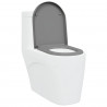 Deska toaletowa Szary 49 x 36 x 4 cm Duroplast