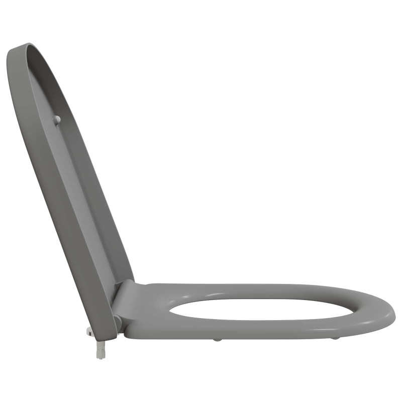 Deska toaletowa Szary 49 x 36 x 4 cm Duroplast