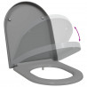 Deska toaletowa Szary 49 x 36 x 4 cm Duroplast
