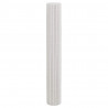 Ogrodzenie Ogrodowe Dwustronne Białe 1,8x5 m PVC