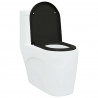 Deska toaletowa Czarny 49 x 36 x 4 cm Duroplast