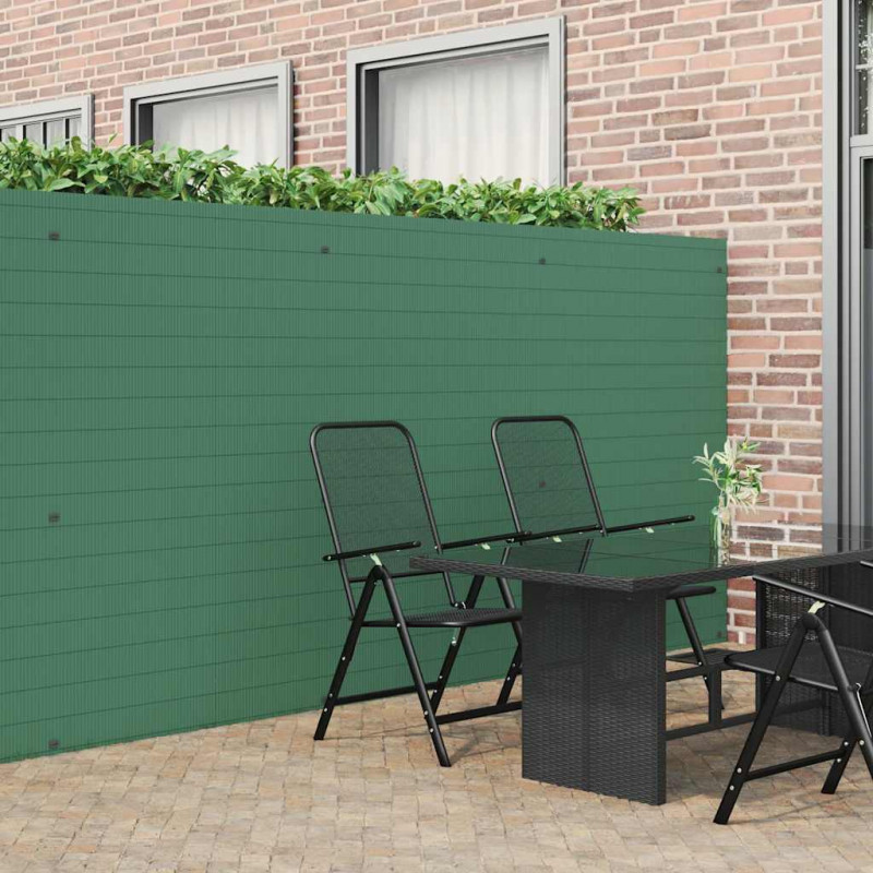 Ogrodzenie Ogrodowe Dwustronne Zielone 1,8x5 m PVC