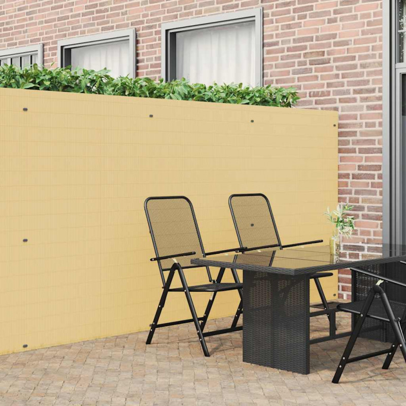 Ogrodzenie Ogrodowe Dwustronne Żółte 1,8x5 m PVC