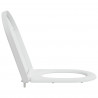 Deska toaletowa Biały 49 x 36 x 4 cm Duroplast