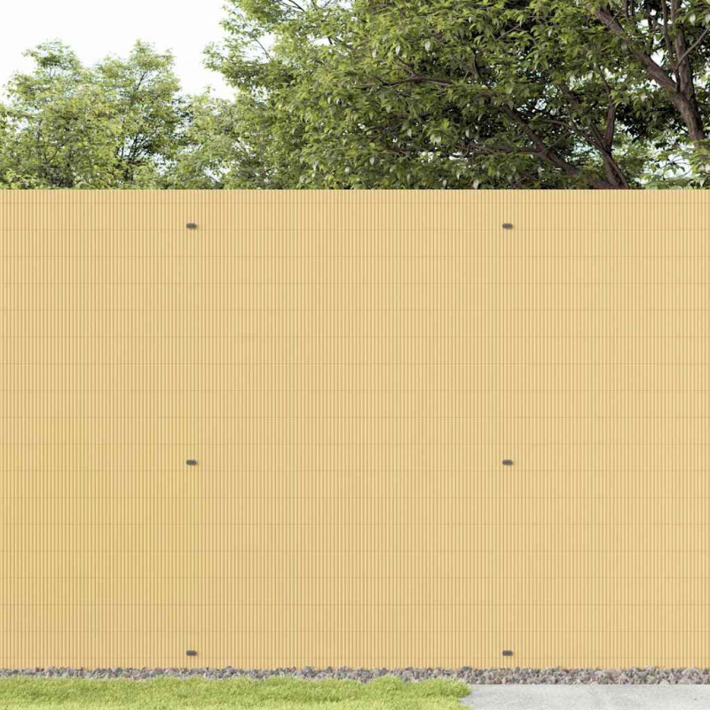 Ogrodzenie Ogrodowe Dwustronne Żółte 1,8x5 m PVC