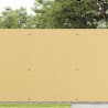 Ogrodzenie Ogrodowe Dwustronne Żółte 1,8x5 m PVC