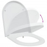 Deska toaletowa Biały 49 x 36 x 4 cm Duroplast