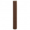 Ogrodzenie Ogrodowe Dwustronne Brązowe 1,8x5 m PVC